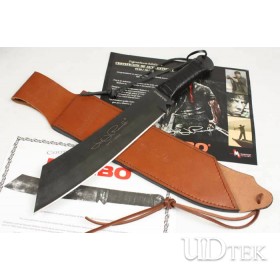 OEM RAMBO NO.4 HAND SIGN MEMORIAL VERSION FIXED BLADE KNIFE UD49188